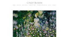 Desktop Screenshot of cindyruskin.com
